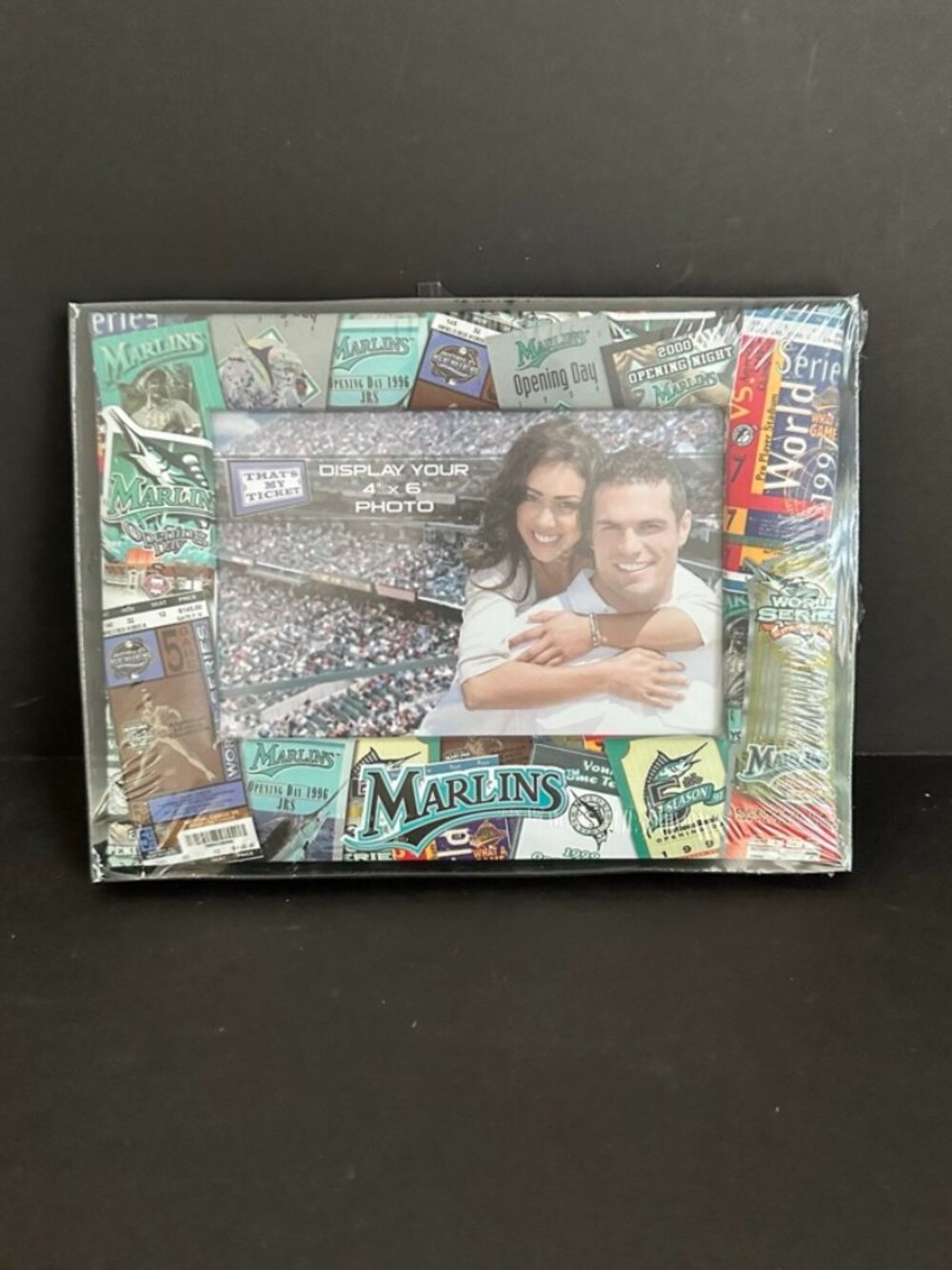 Miami Marlins 4x6 Scrapbook Picture Frame NEW